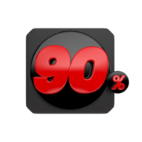 percentuale di rendering 3d png