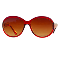 Mode-Sonnenbrille am schönen Sommerstrand des Sandes auf einem transparenten Hintergrund png