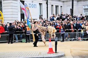 London in the UK in June 2022. A view of the Platinum Jubilee Parade photo