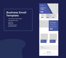 Business Marketing Agency Email Marketing Template vector