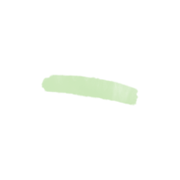 groene aquarel penseelstreek png