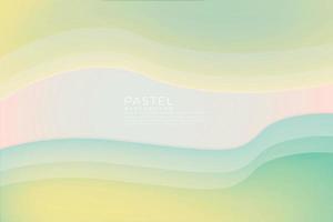 Pastel Multi Color Gradient Vector Background,Simple form and blend of color spaces as contemporary background graphic