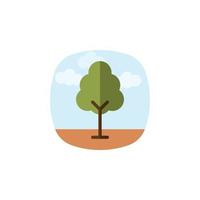 tree vector for website symbol icon presentation