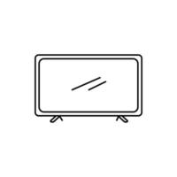 Technology television icon outline vector