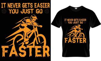 diseño de camiseta de ciclismo vector