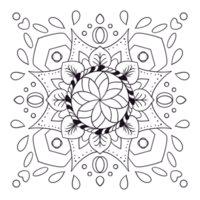 patrón geométrico de mandalas, mandala cálida, flor de la vida del arco iris con loto, flor de la vida en loto png