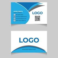 Modern creative business card template vector