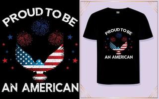 4th of july USA independence day t shirt design vector