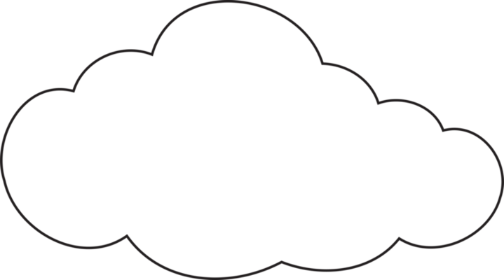 Cloud Outline PNGs for Free Download