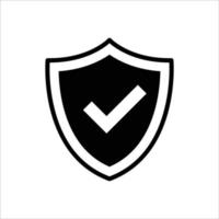 shield icon vector design template simple and clean