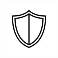 shield icon vector design template simple and clean