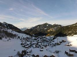 Winter in Malbun, Liechtenstein photo