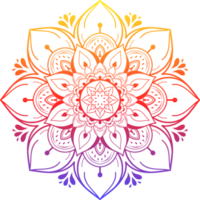 mandala för design handritad png