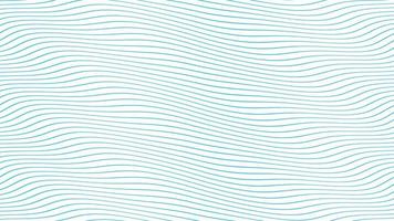 Green parallel wave lines slow flowing animation on isolated white background. Dynamic motion footage backdrop design. Evokes positive, calmness, appeasement emotions and sentiments. video