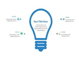 vector illustration Infographic design template with icons and 4 options or steps. Can be used for process, presentations, layout, banner,info graph