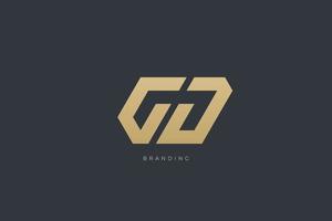 GD Letter G Combination Monogram Logo vector