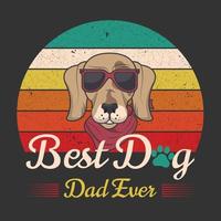 Creative father day vector design and father day tshirt design