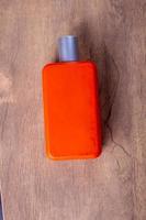 concept bottle perfume photo