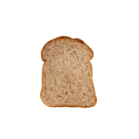 ritaglio di pane integrale a fette, file png