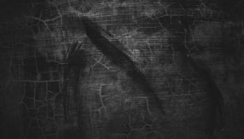 Scary dark walls, slightly light black concrete cement texture for background. surface dark grunge panorama landscape photo