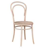 Conception moderne de décoration de chaise en bois de meubles 3d pour diner png