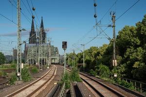 infraestructura urbana, sistema ferroviario foto