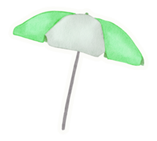 sommeraquarellelementaufkleber png