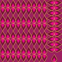 Abstract floral vector pattern templates