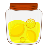 confiture de fruits en pot de verre png