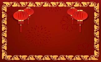Background texture for Chinese New year. vector