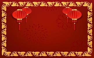 Background texture for Chinese New year. vector