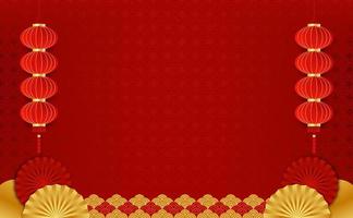 Background texture for Chinese New year. vector