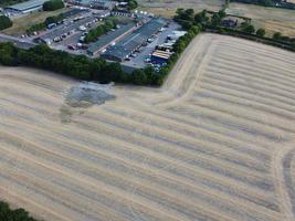 Agricultural Farms and Working Machines at Dunstable Downs England photo