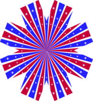 amerikanska flaggan symbol stjärna form badge knappar patriot frihet abstrakt bakgrundsillustration png