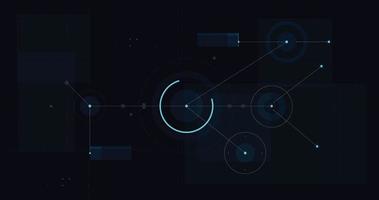 HUD FUI template for widescreen without text, Futuristic design elements. HUD focus elements. Sci-fi design. FUI collection, Military collimator sight, Vector HUD set