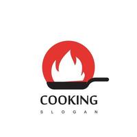 Cooking Logo Template Food And Restaurant Icon vector