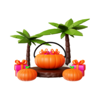 halloween gifts 3d png