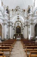 Noto,Italy-May 7, 2022-visit inside the church of Santa Chiara in Noto photo