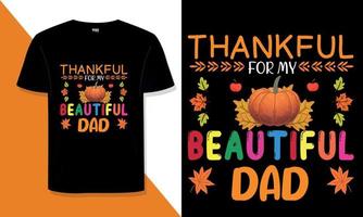 Thanksgiving t shirt design Do you need a thanksgiving typography t shirt design for a t shirt for your print on demand store vector