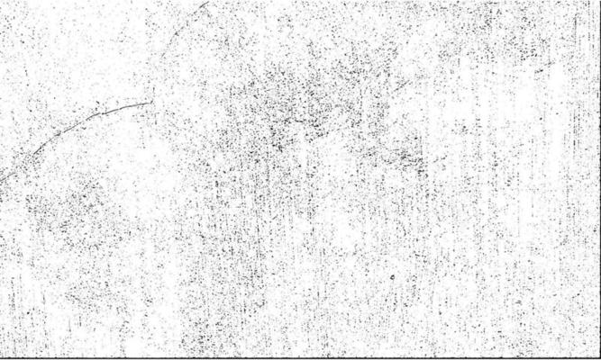Dirty grainy stamp and scratches overlay white background. Grunge distressed dust particle white and black. Vector illustration
