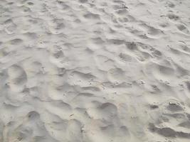 arena en la playa. textura. de cerca foto