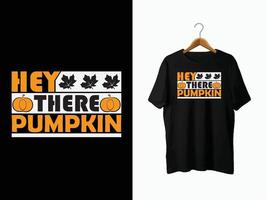 diseño de camiseta de otoño vector