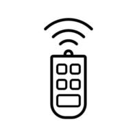 remote control icon vector design template