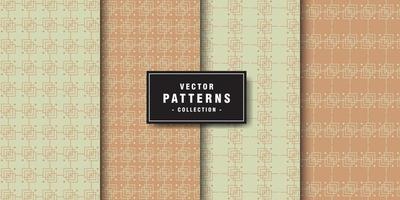 Geometric ethnic pattern collection vector