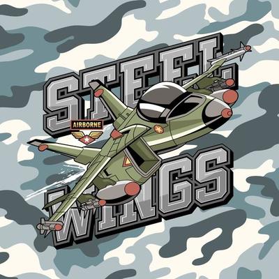 the military vector illustration