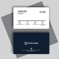 Free Business card design templates vector