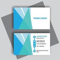 Free Business card design templates vector