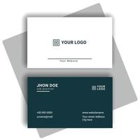 Free Business card design templates vector