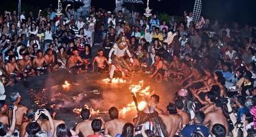 Kecak dance performance, Bali, Indonesia photo