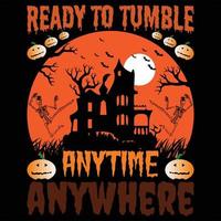 The new Halloween t-shirt vector design